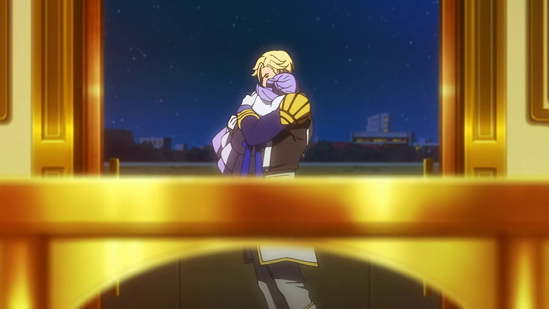 McGillis hugging Almiria