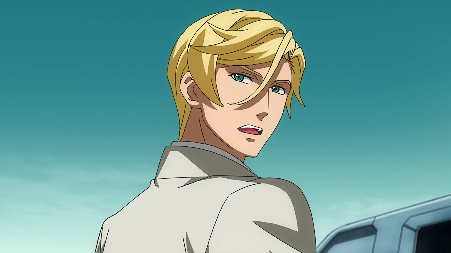 McGillis facing back.