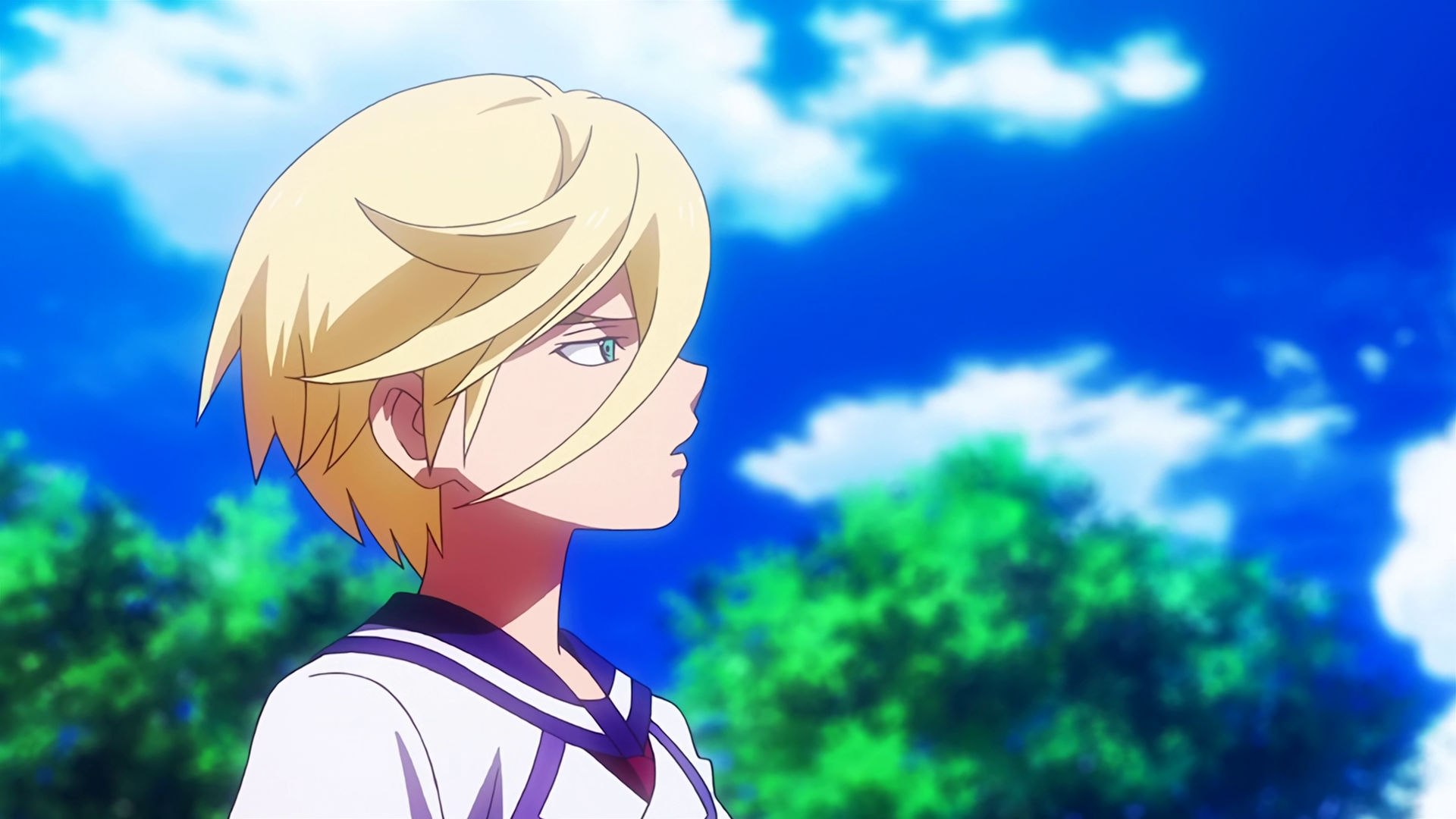 Young McGillis looking confused.