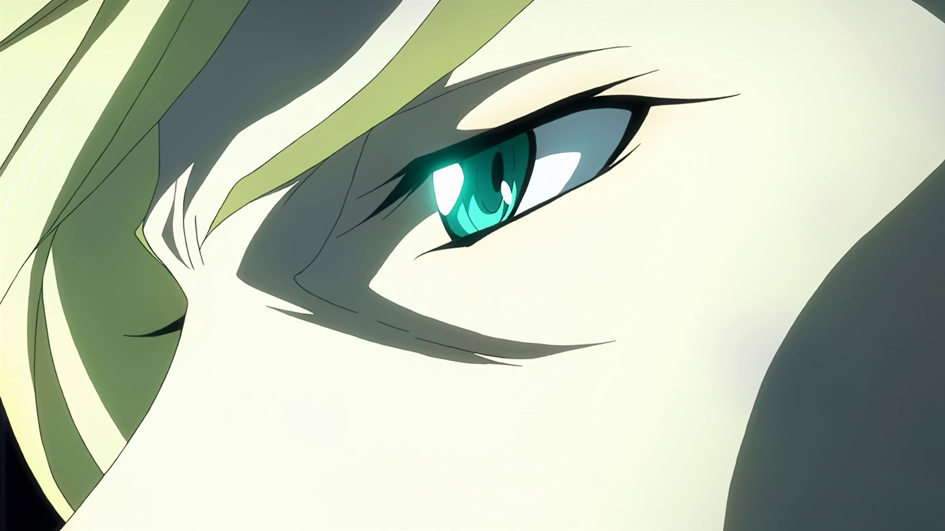Closeup of McGillis' eye.