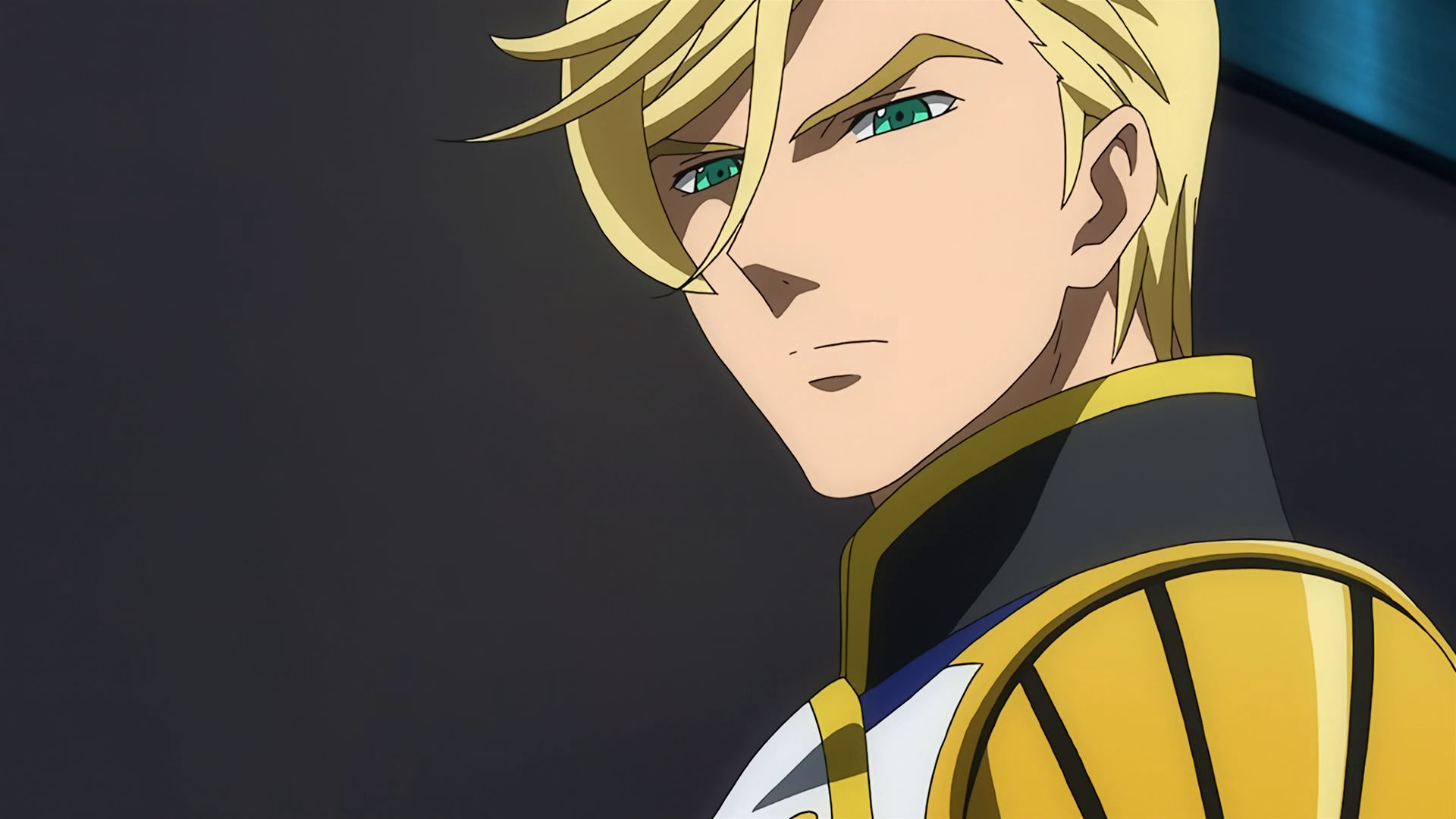 McGillis looking serious.